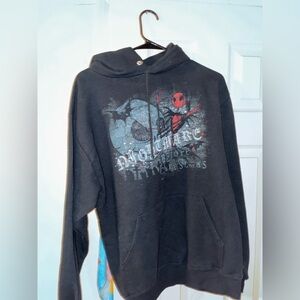 Disney Nightmare Before Christmas Jack Skellington Christmas Hoodie Small